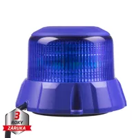 Robustný modrý LED maják, modrý hliník, 48W, ECE R65 Robustný modrý LED maják, modrý hliník, 48W, ECE R65