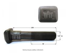 skrutka kolesa SCANIA S4 7/8"-11x109x60mm pravý závit