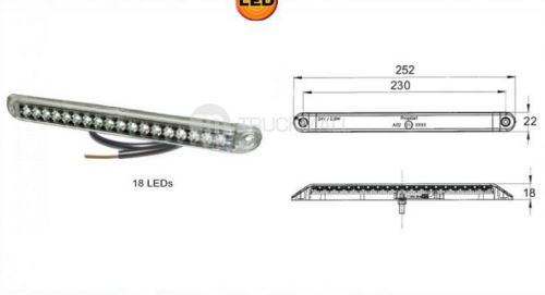 svetlo spätné LED-PRO CAN XL,12V-