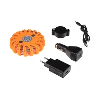 LED výstražné svetlo 16LED, oranžové (2)