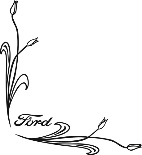 samolepka FORD 809