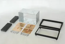 2DIN redukcia pre OPEL Agila, Corsa, Omega, Vivaro, Vectra, Combo C čierna