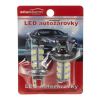 LED H7 biela, 12V, 18LED/3SMD (2)