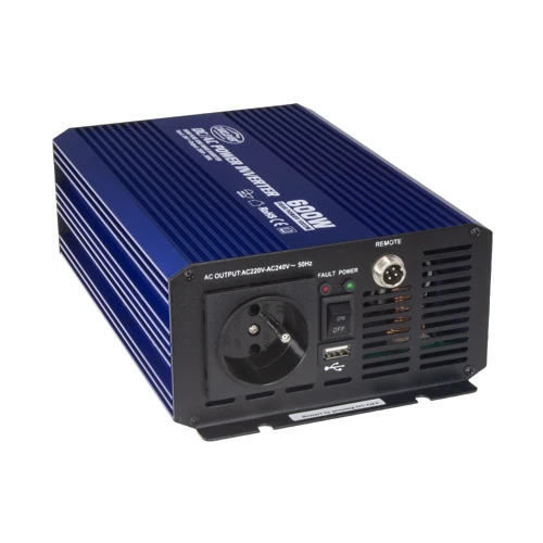 Sínusový menič napätia z 24/230V, 600W
