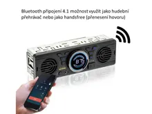 1DIN autorádio BLUETOOTH/USB/SD/AUX, so vstavanými reproduktormi (5)