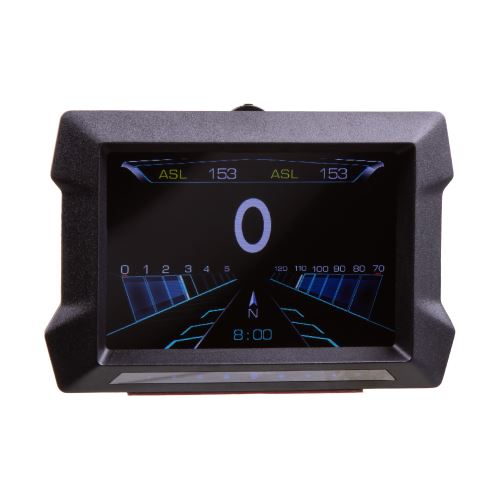 Palubný DISPLEJ 3,5" LCD, GPS merač rýchlosti so vstavaným viacosým gyroskopom a prísavkou