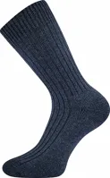 Ponožky ALJAŠKA jeans melé (1)