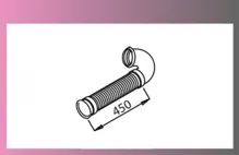 rúrka výf.DAF 85 ATI vstup.2.diel.