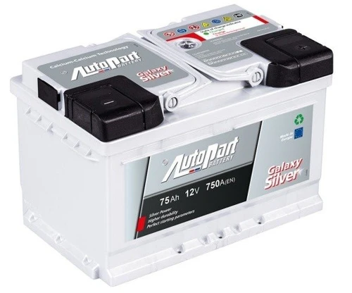 Autobatérie Galaxy Silver 75Ah 750A EN