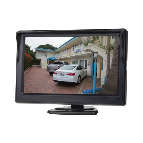 LCD monitor 5" čierny na palubnú dosku s možnosťou inštalácie na HR držiak