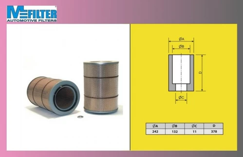 filter vzduchový IVECO ECARGO 170E23
