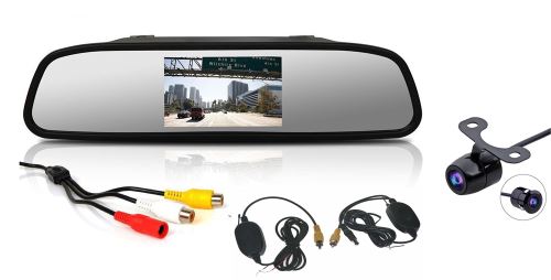 Bezdrôtová parkovacia kamera s LCD 4,3" monitorom na zrkadlo