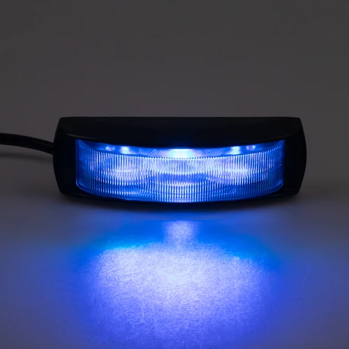 PREDATOR 4x3W LED, 12-24V, modrý, ECE R65