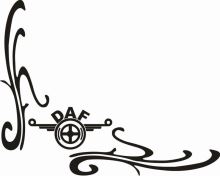 samolepka DAF 147 samolepka DAF 147