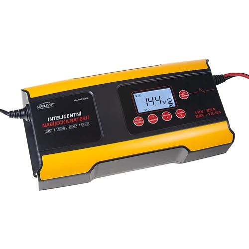 Autonabíjačka CarClever 12V/25A & 24V/12,5A + 12V LifePO4