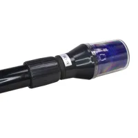 LED maják, 12V, 30LED modrý s teleskopickou tyčou na motocykel (4)