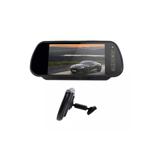 Monitor 7" na držiak zrkadla s 2 x 4PIN vstupmi