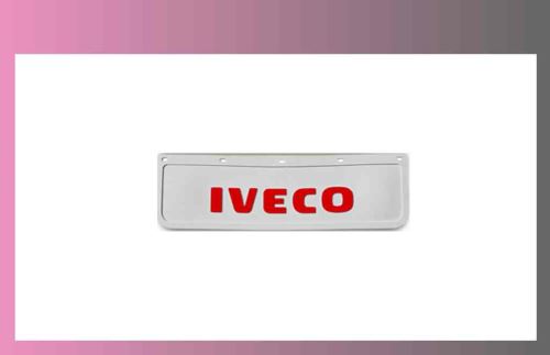 zástera kolesa IVECO- 600x180-pár-predné-biela-červené písmo