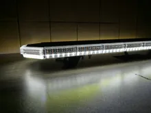 LED rampa 1240mm, oranžovo červeno / modrá + biela, 10-30V, ECE R65 (12)