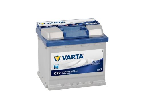 Autobatérie VARTA BLUE Dynamic 52Ah, 12V, C22