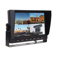 AHD monitor 9" s kvadrátorom as 4x4PIN vstupmi AHD monitor 9" s kvadrátorom as 4x4PIN vstupmi