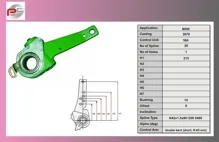 páka brzd.MAN BUS-zadná-ľavá