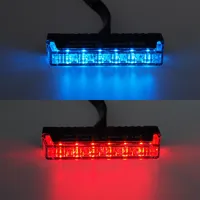 PROFI SLIM výstražné LED svetlo vonkajšie, do mriežky, červeno-modrý, 12-24V, ECE R10