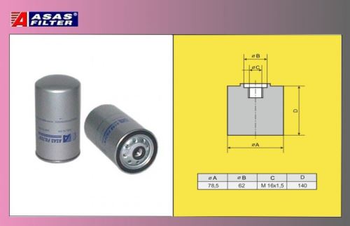 filter naftový IVECO ETECH 440/malý/ASAS