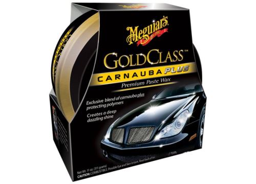 Meguiars Gold Class Carnauba Plus Premium Paste Wax - tuhý vosk s obsahom prírodnej karnaub