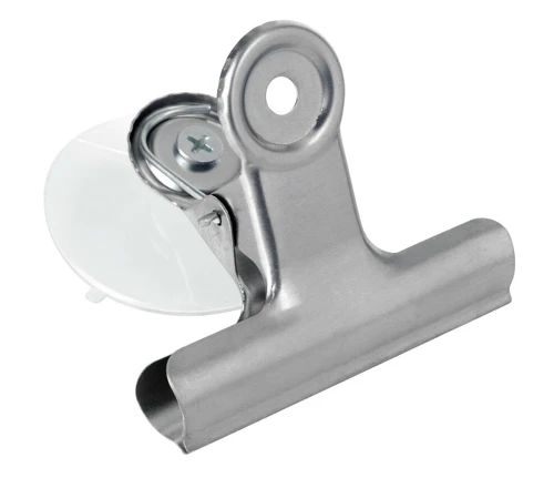 Kovový klip s prísavkou 70mm, 2ks
