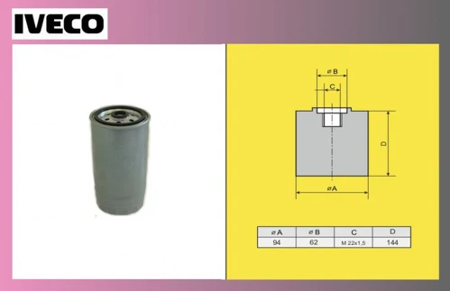 filter olejový IVECO DAILY,FUSO