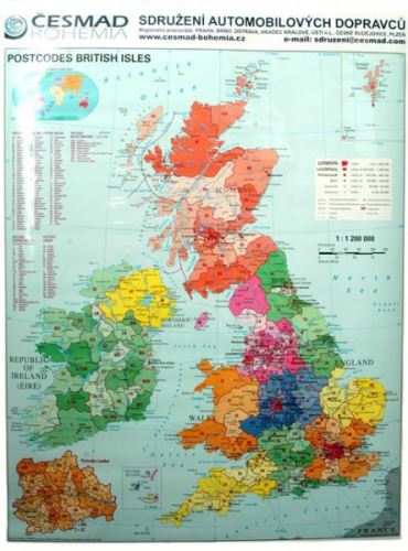 Nást.mapa-V.Británia s PSČ