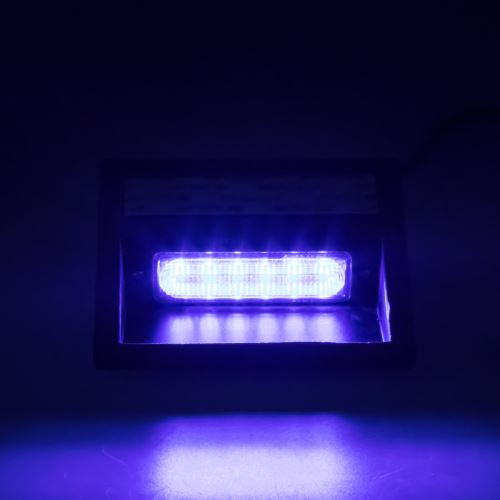 PREDATOR LED vnútorné, 6x LED 5W, 12/24V, modrý, ECE R65