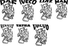 tričko detské - čertík vidly (1)