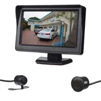 Parkovací systém so 4-mi snímačmi a kamerou + LCD 4,3"