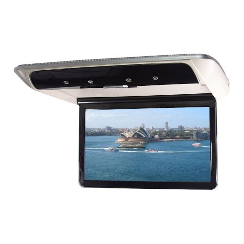 Stropný LCD monitor 13,3" s OS. Android USB/SD/HDMI/FM, diaľkové ovládanie so snímačom pohybu, sivý