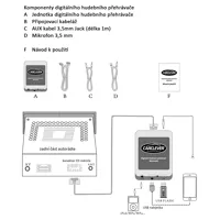Hudobný prehrávač USB/AUX/Bluetooth VW (8pin) (1)